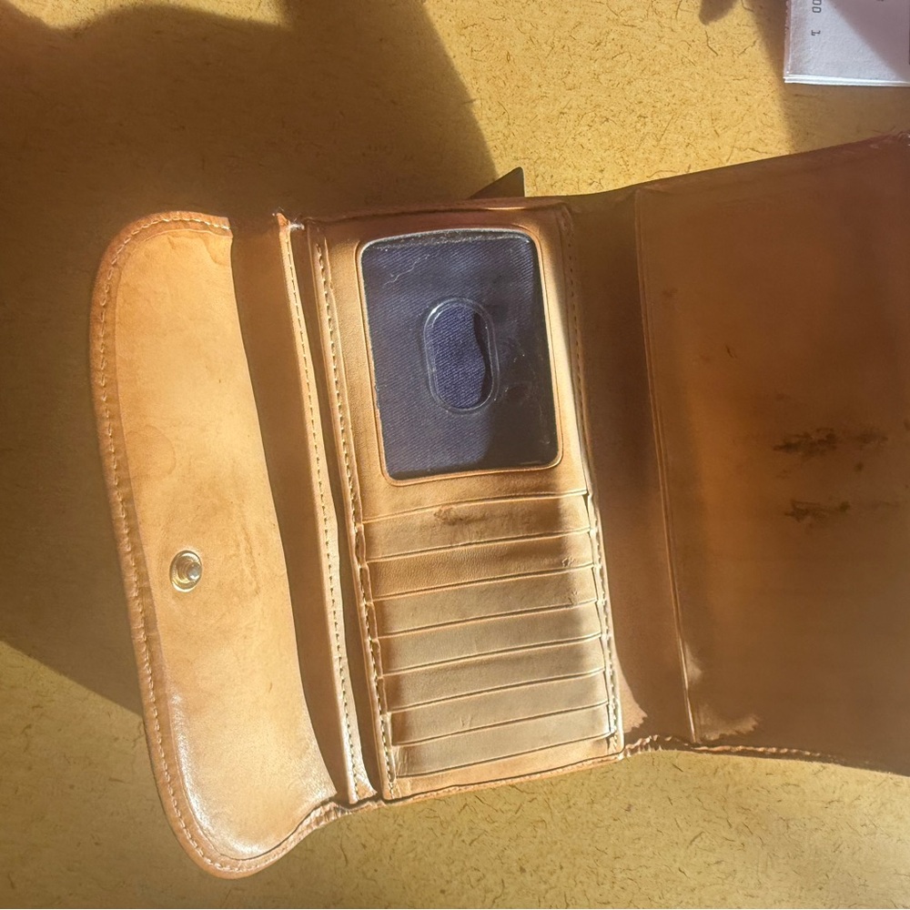 Dooney & Bourke Tan Leather Wallet